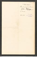 k.k. naturhistorisches Hofmuseum, Intendanzakten 1885-1896 (Hauer), Aktenzahl Z.582.a/1889, Seite 2